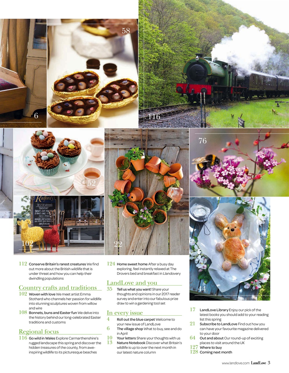 LandLove Magazine Preview Pages