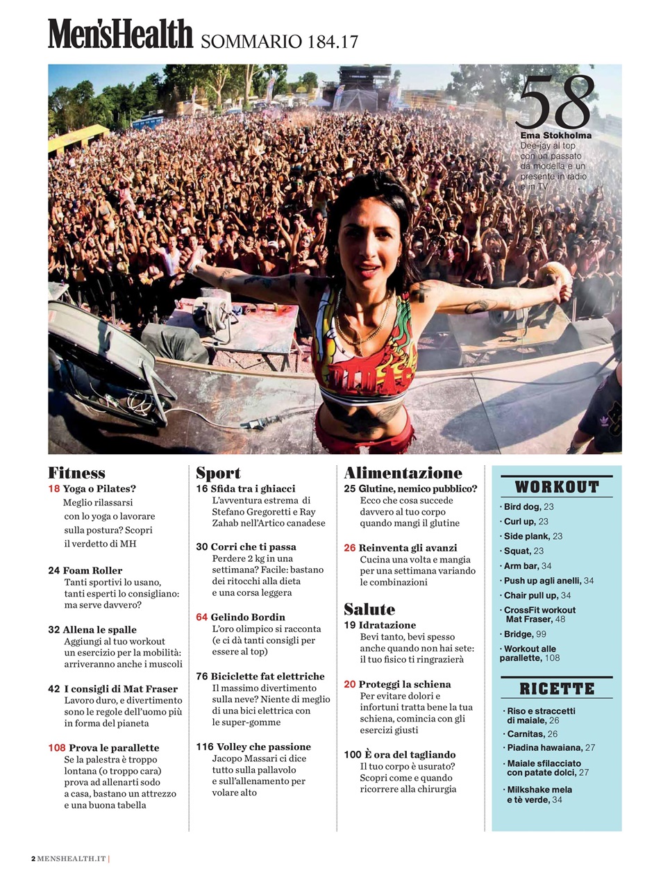 Men's Health Italia Preview Pages