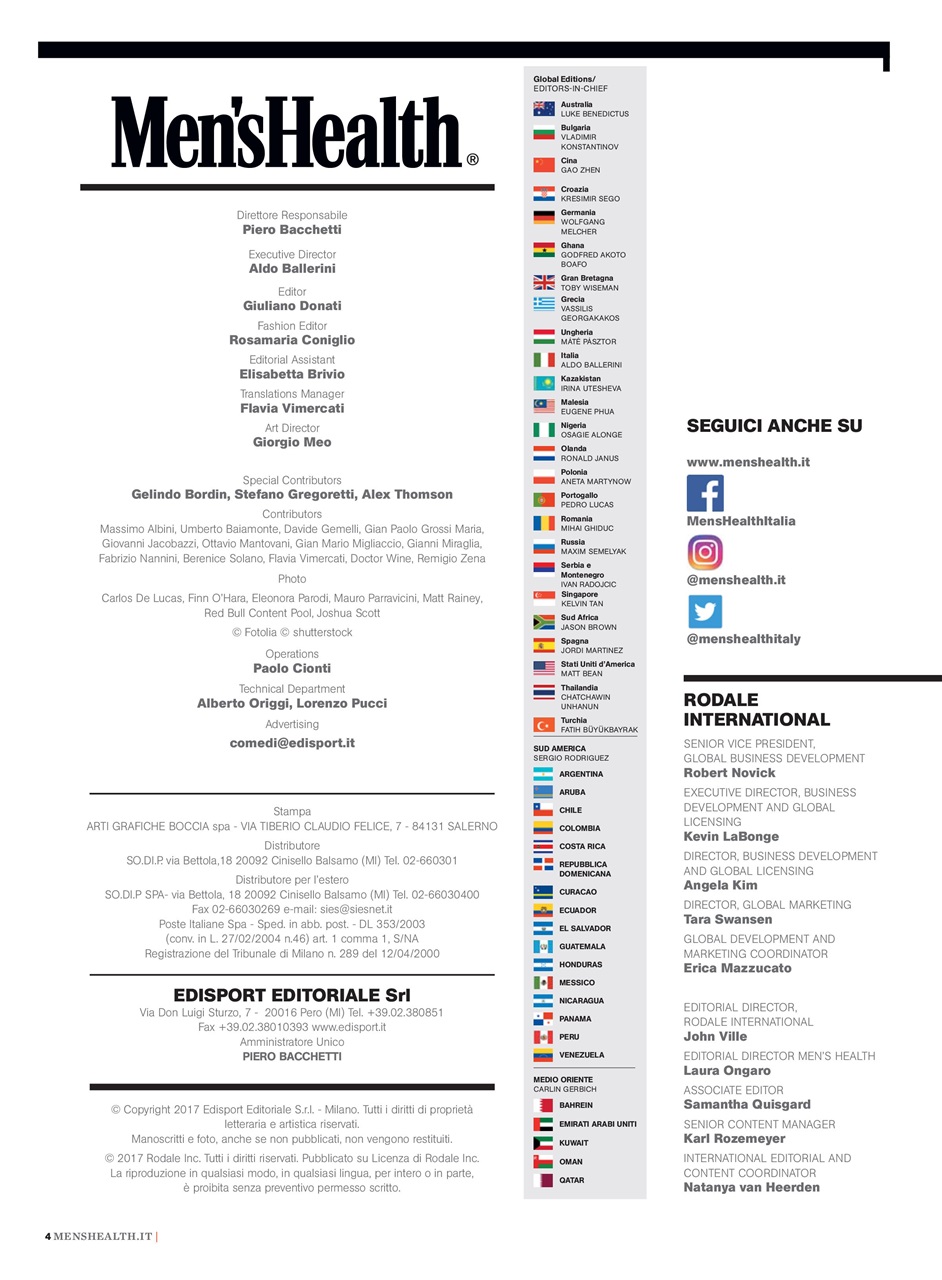 Men's Health Italia Preview Pages
