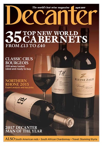Decanter issue April 2017