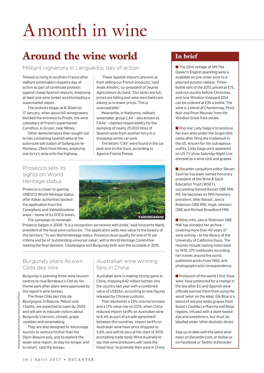 Decanter Preview Pages