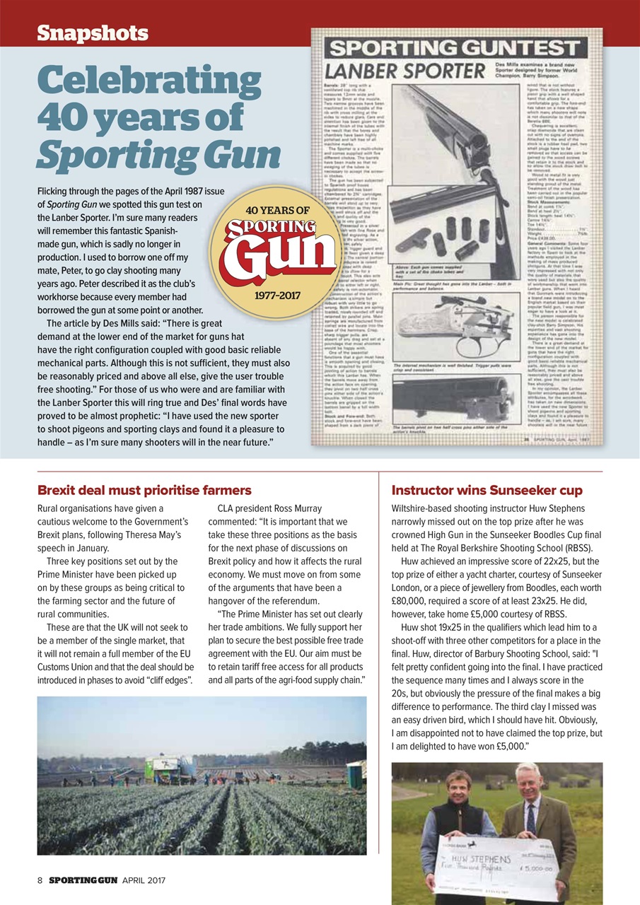 Sporting Gun Preview Pages