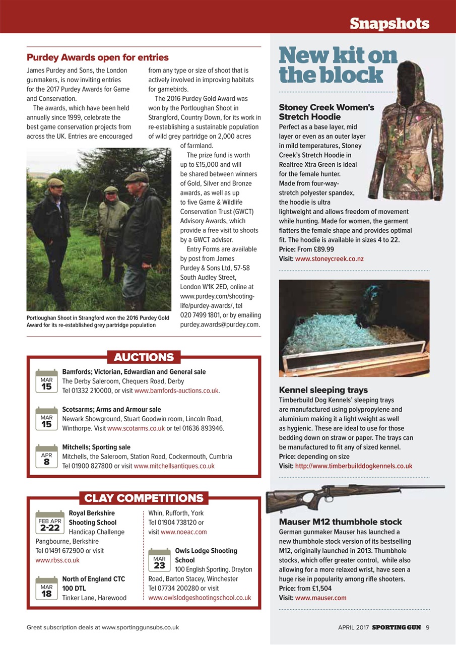 Sporting Gun Preview Pages