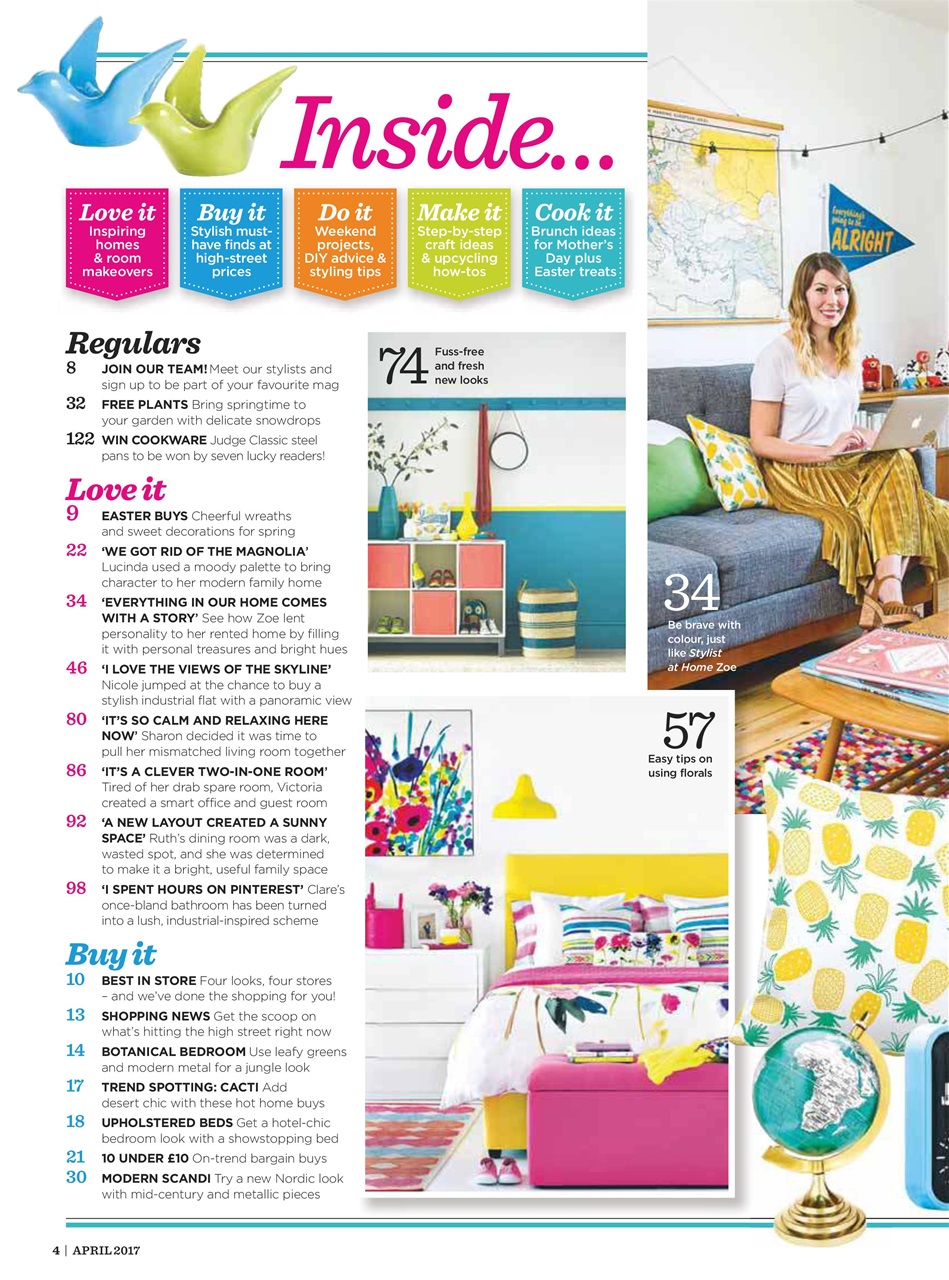 Style at Home Preview Pages