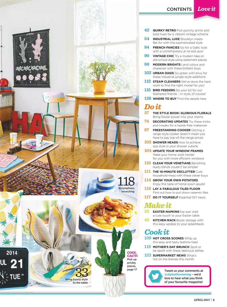 Style at Home Preview Pages