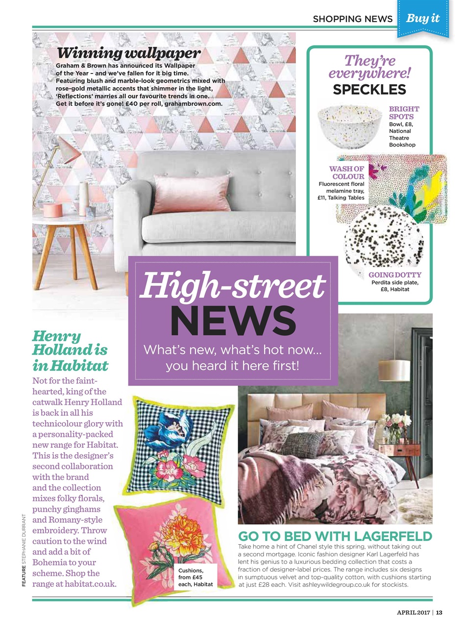 Style at Home Preview Pages