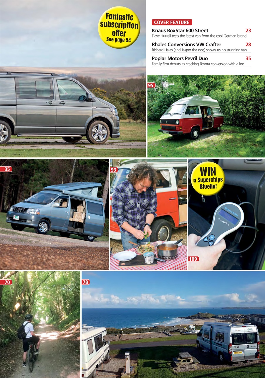 Campervan Preview Pages