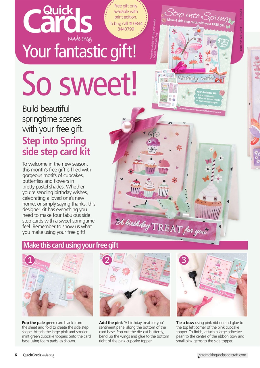 Quick Cards Made Easy Preview Pages