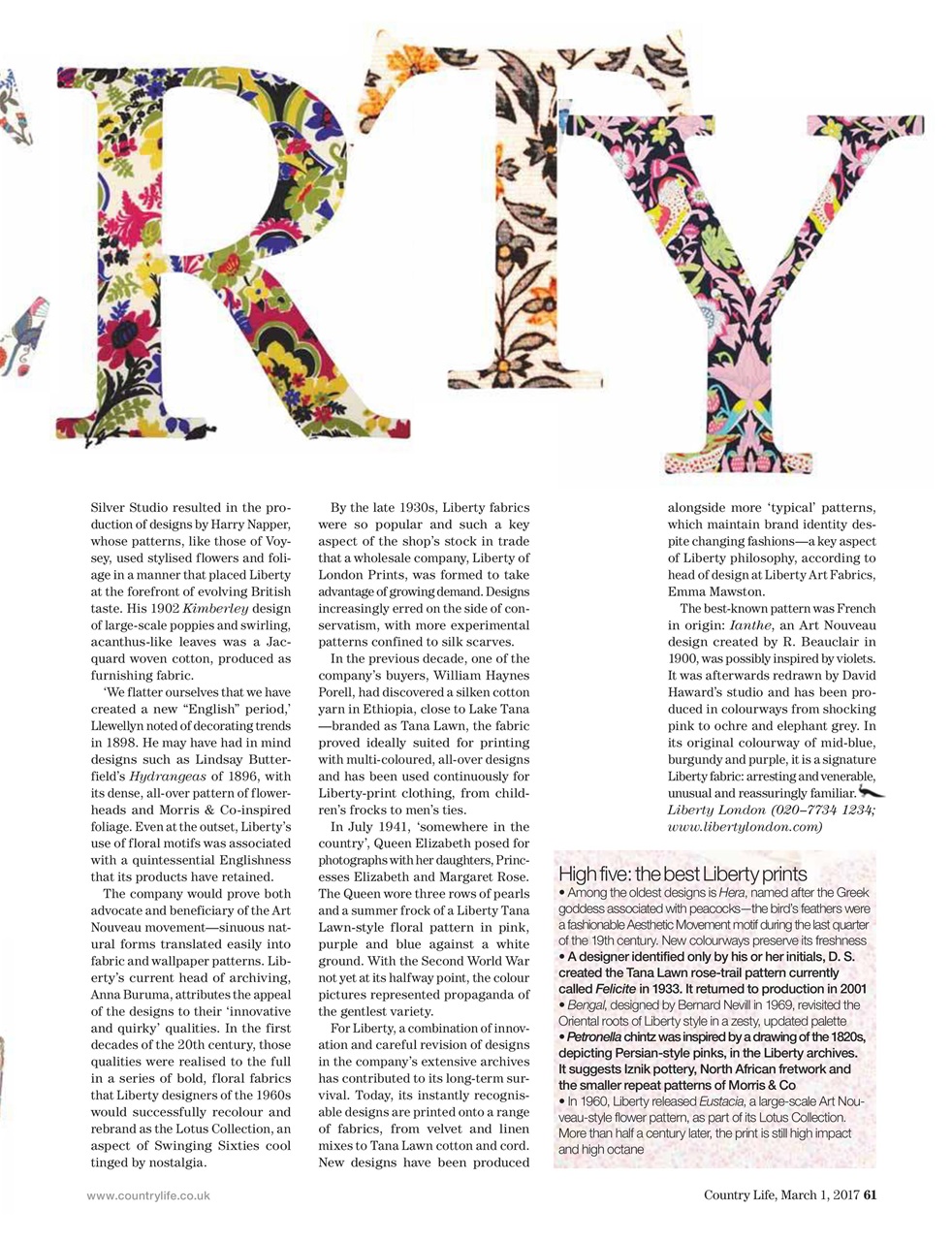 Country Life Preview Pages