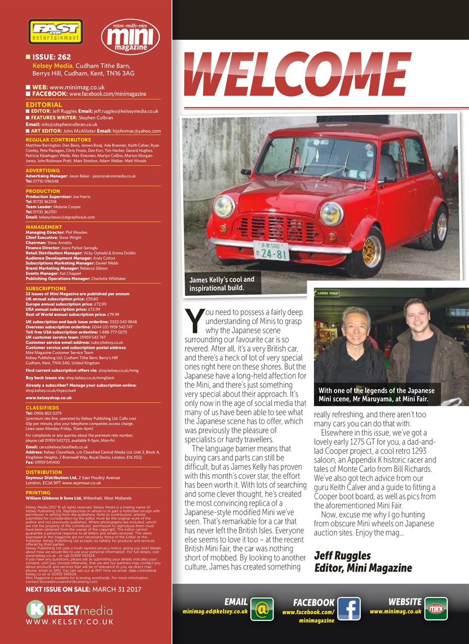 Mini Magazine Preview Pages