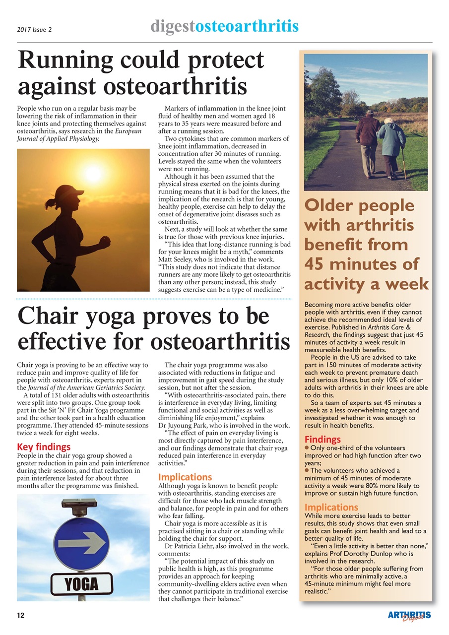 Arthritis Digest Preview Pages