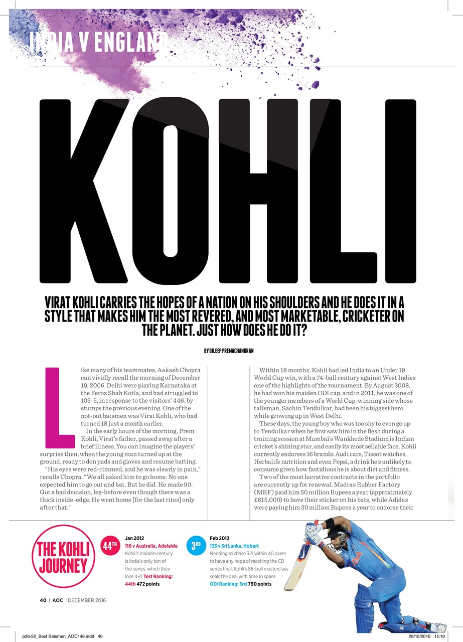 Wisden Cricket Monthly Preview Pages
