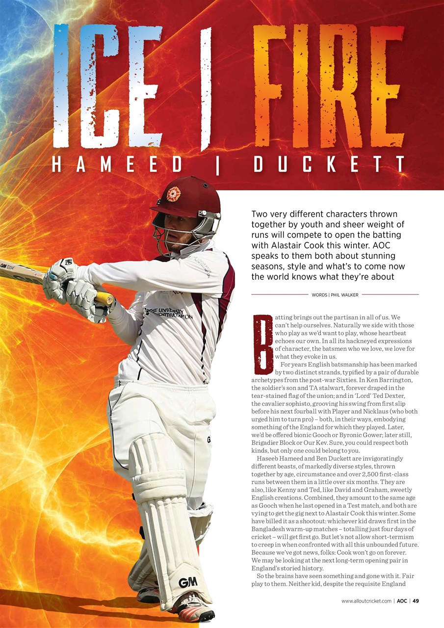 Wisden Cricket Monthly Preview Pages