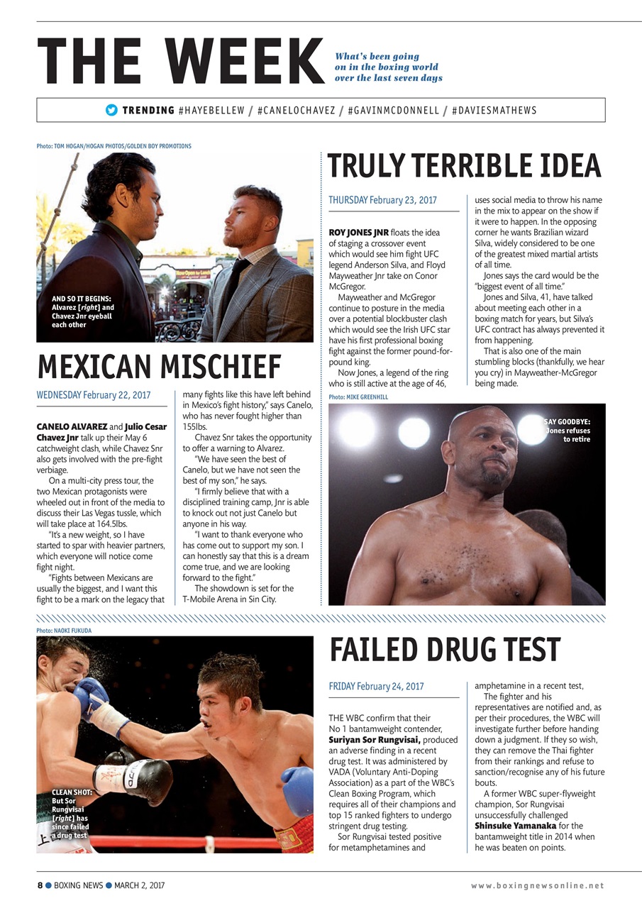 Boxing News Preview Pages