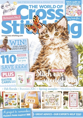 The World of Cross Stitching issue April 2017