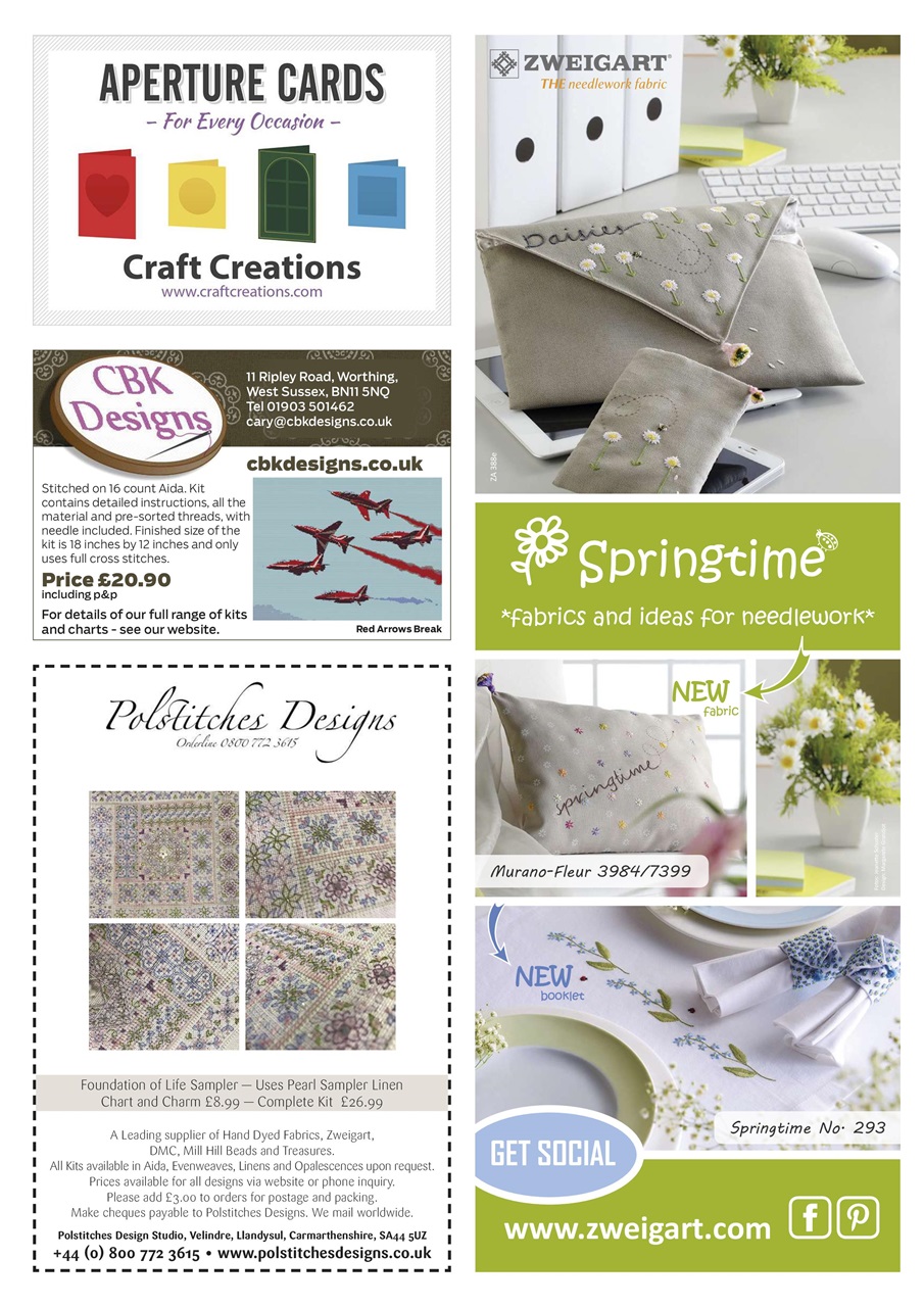 The World of Cross Stitching Preview Pages