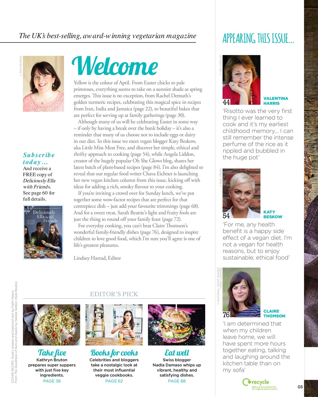 Vegetarian Living Preview Pages