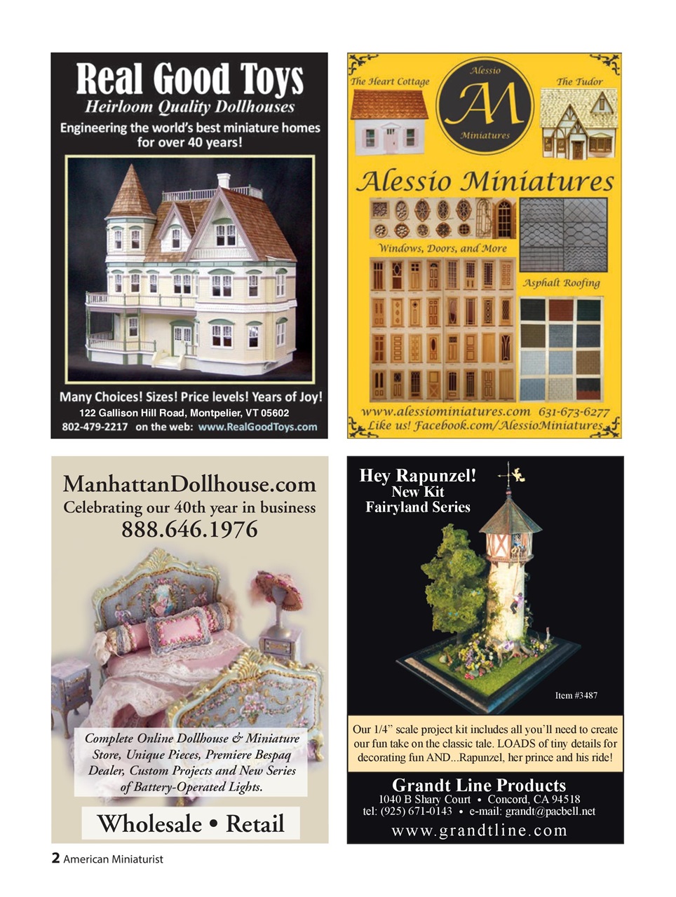 American Miniaturist Preview Pages