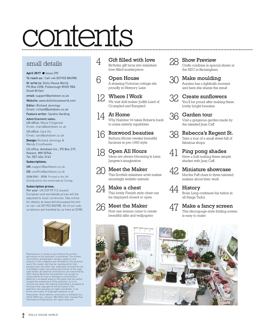 Dolls House World Preview Pages