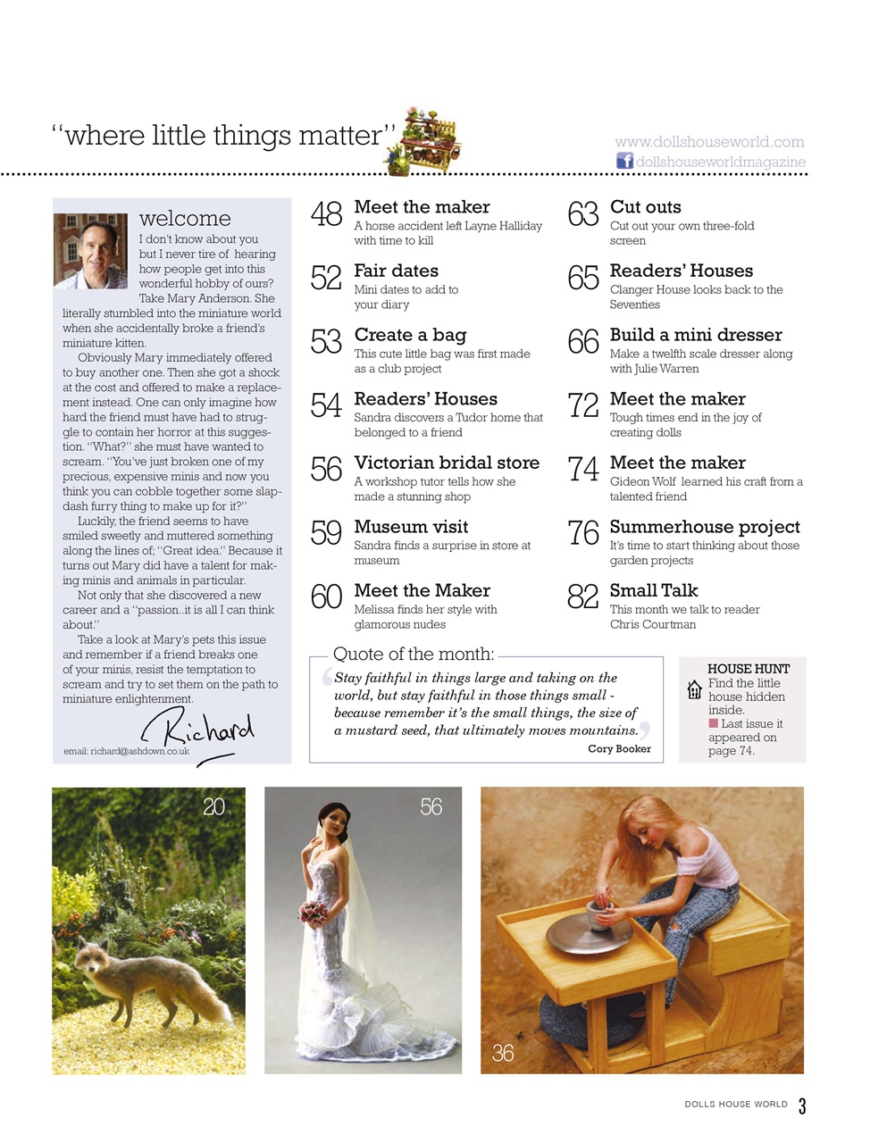 Dolls House World Preview Pages