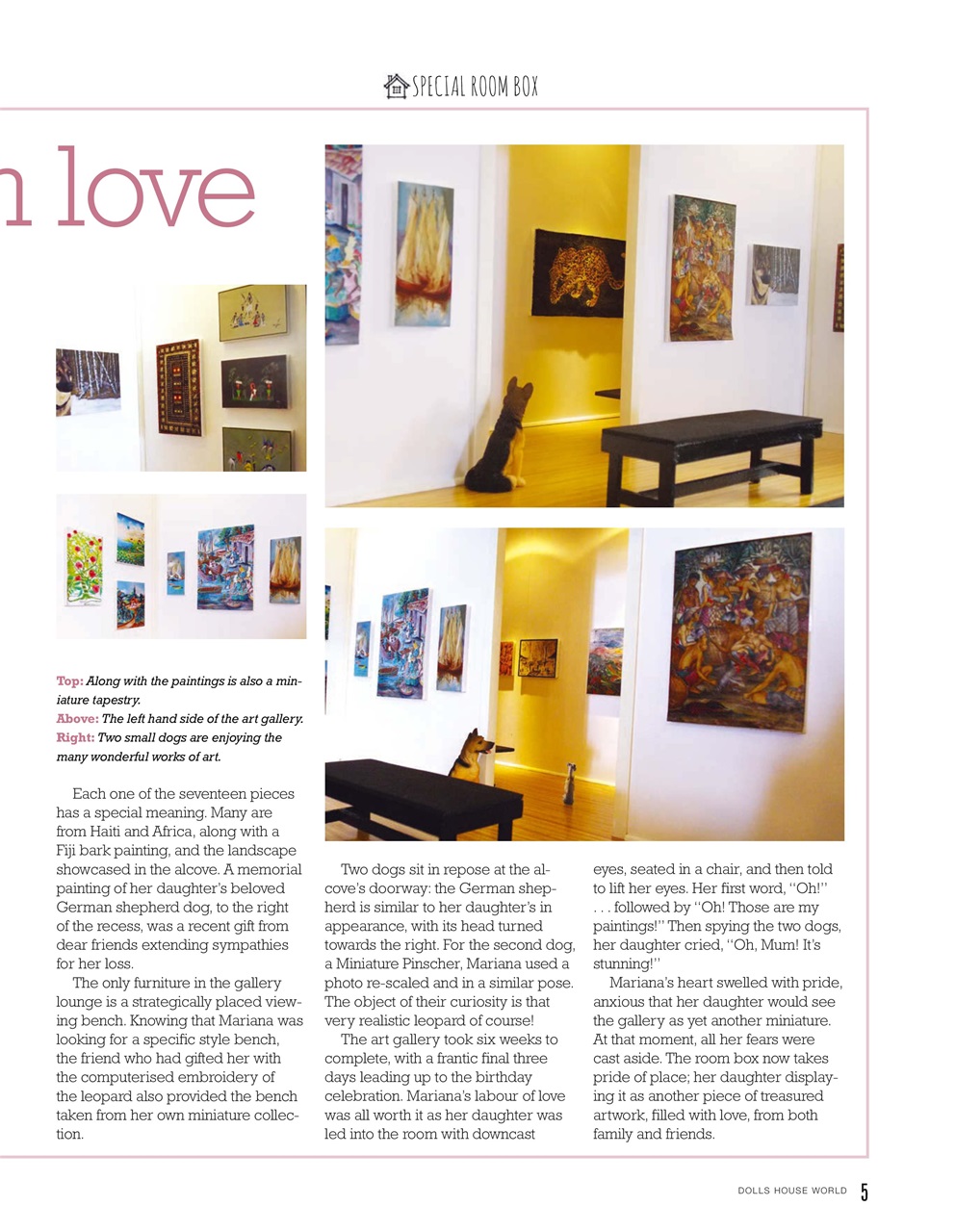 Dolls House World Preview Pages