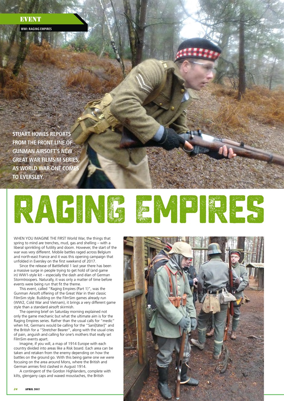 Airsoft Action Preview Pages