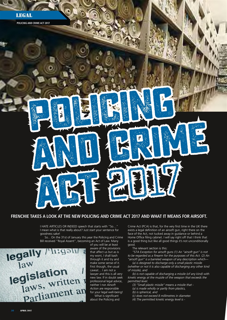 Airsoft Action Preview Pages