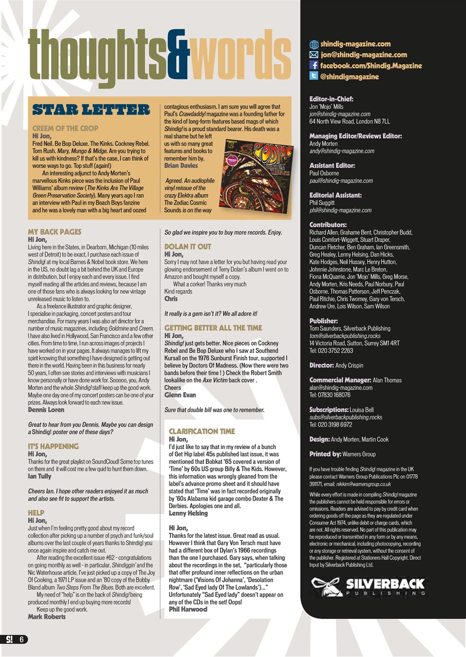 Shindig! Preview Pages