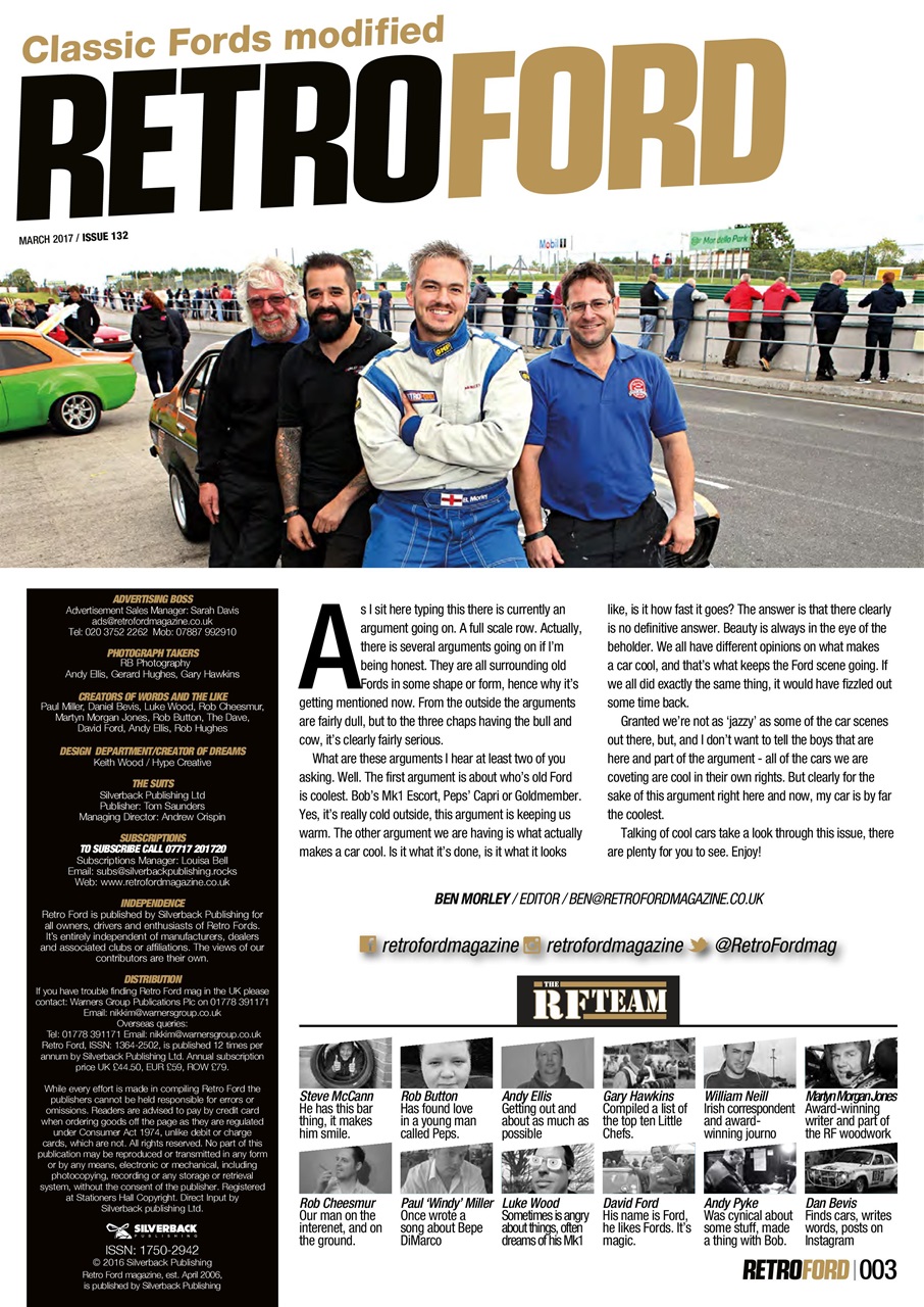 Retro Ford Preview Pages