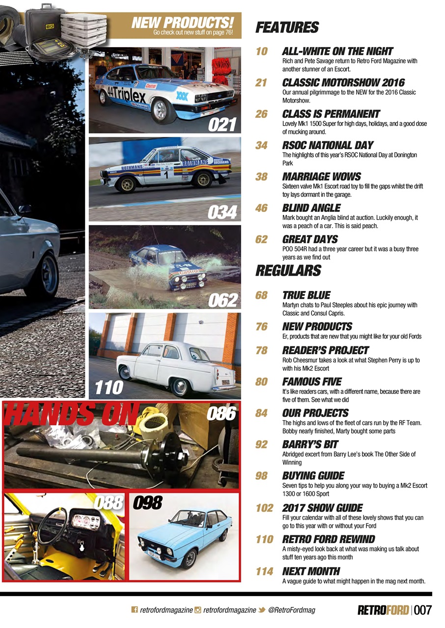 Retro Ford Preview Pages