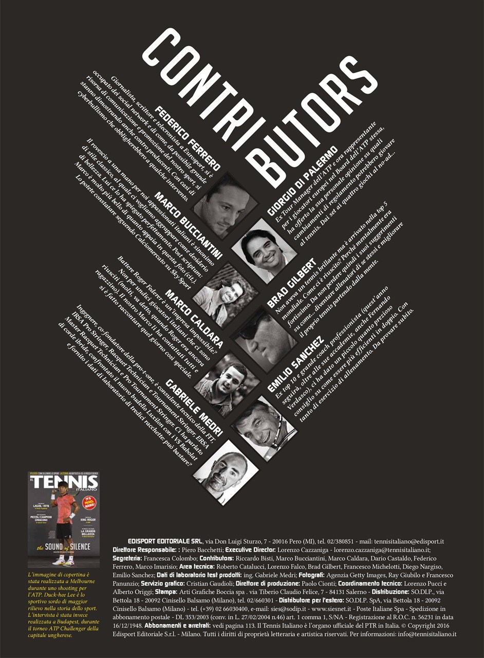 Il Tennis Italiano Preview Pages