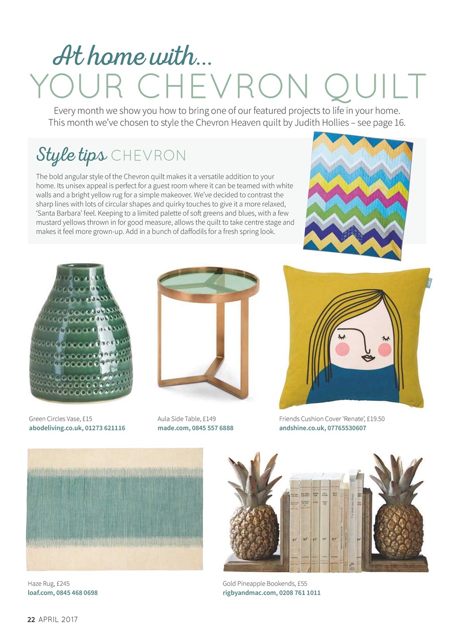 Popular Patchwork Magazine Preview Pages