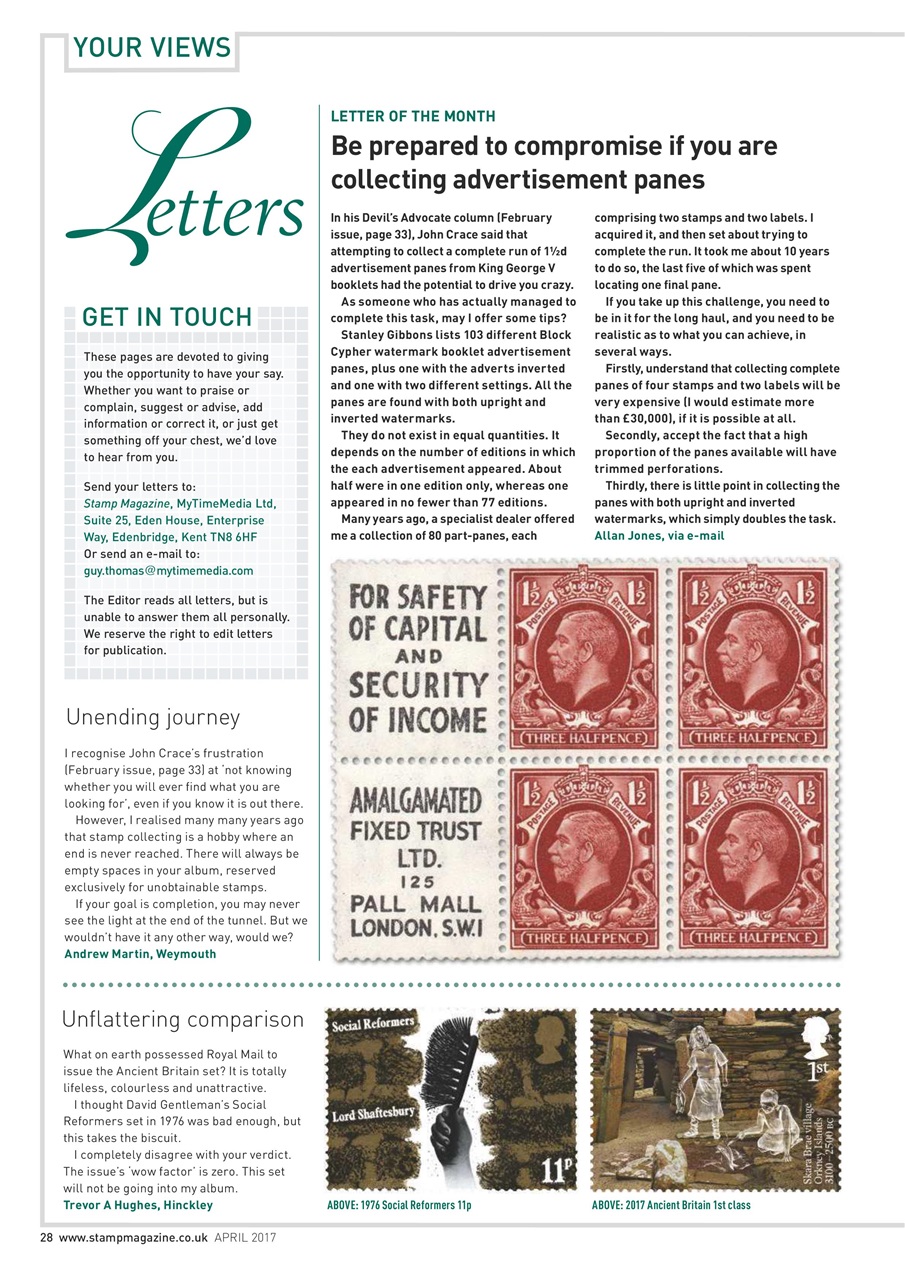 Stamp Magazine Preview Pages