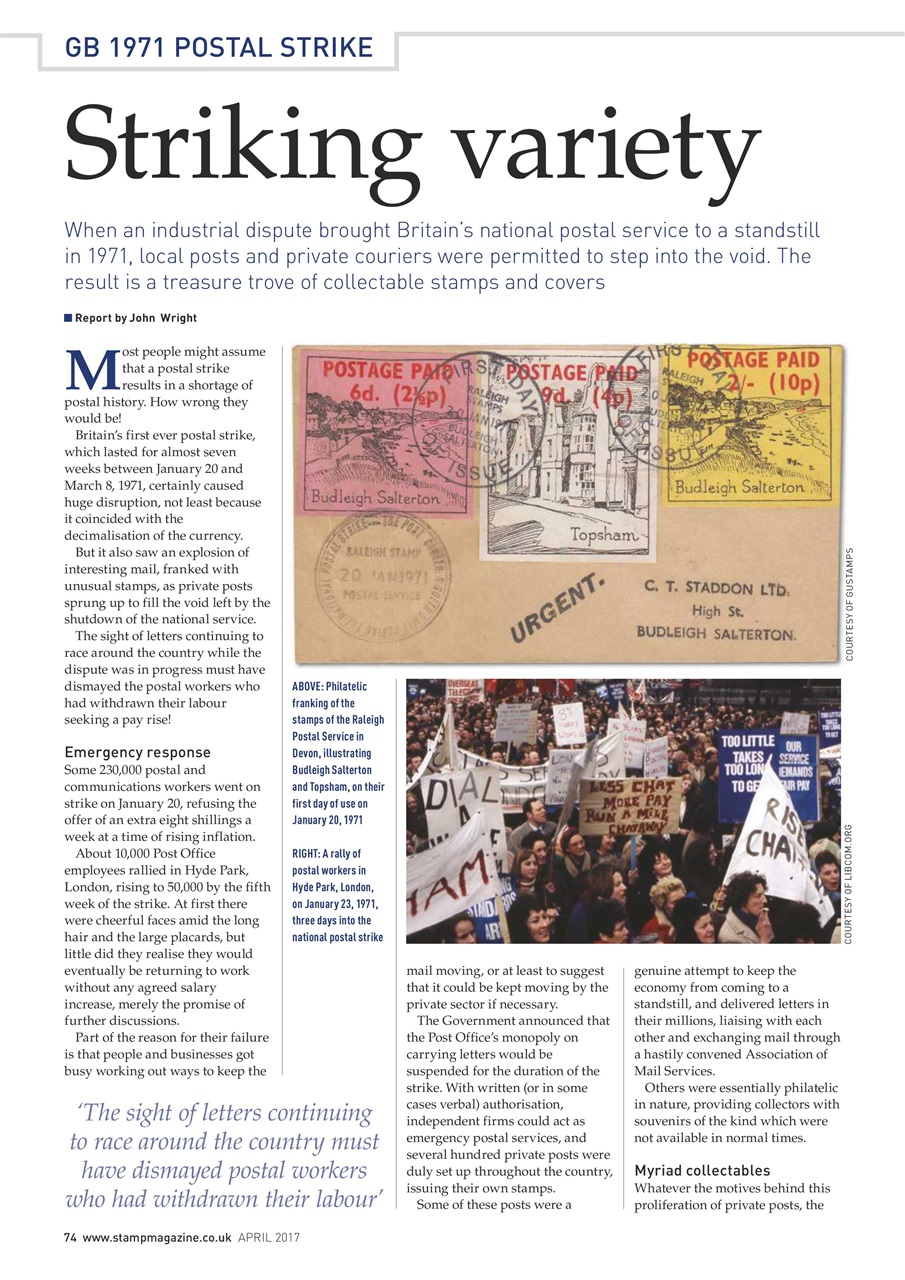 Stamp Magazine Preview Pages