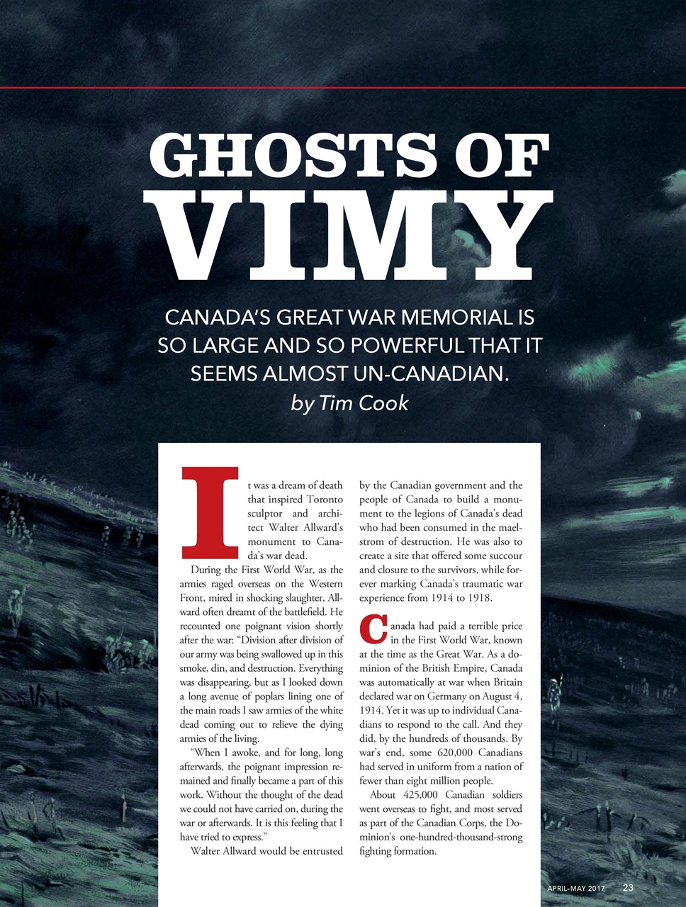 Canada's History Preview Pages