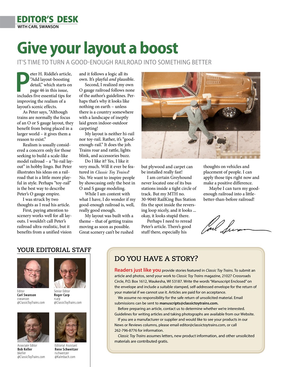Classic Toy Trains Preview Pages