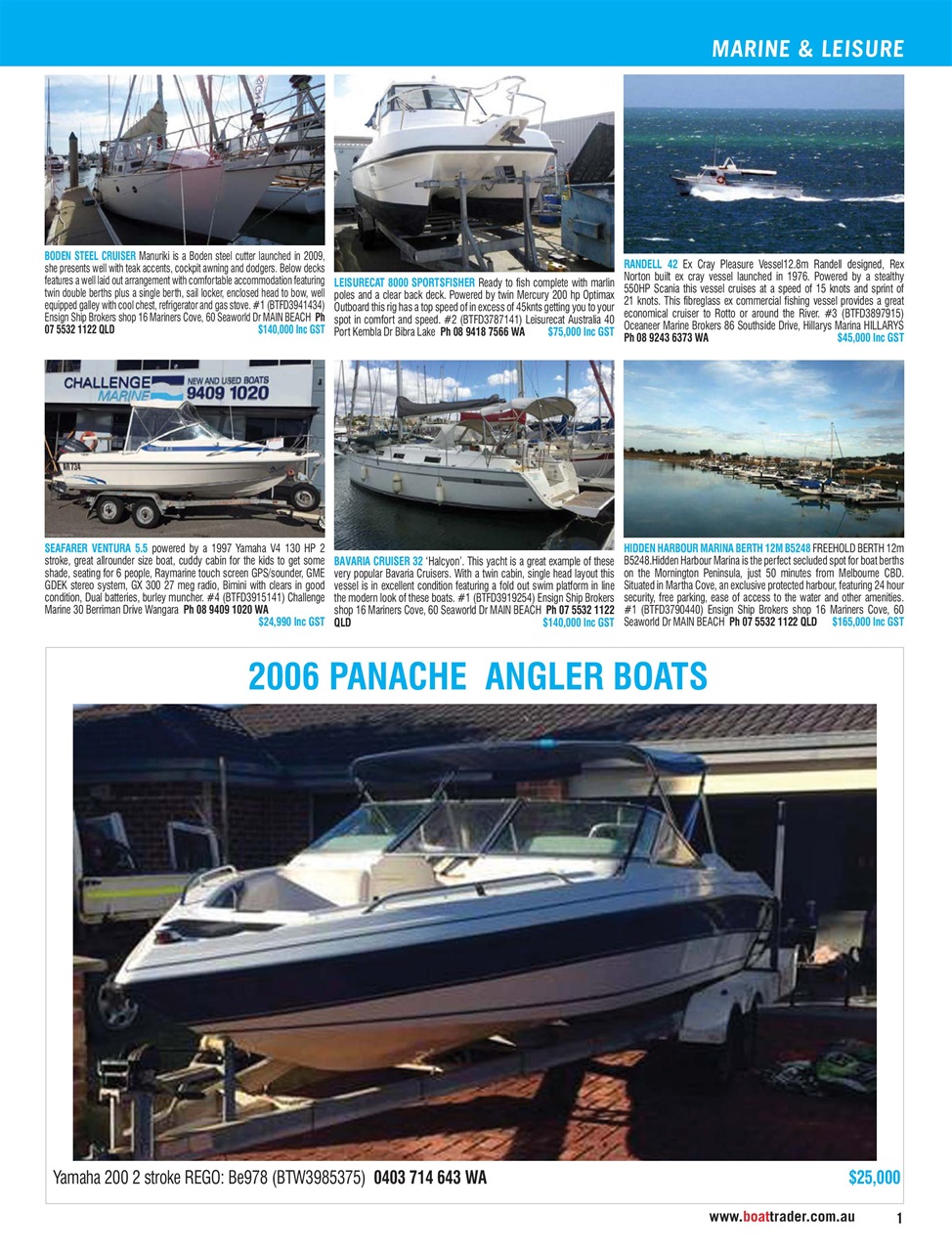 Boat Trader Australia Preview Pages