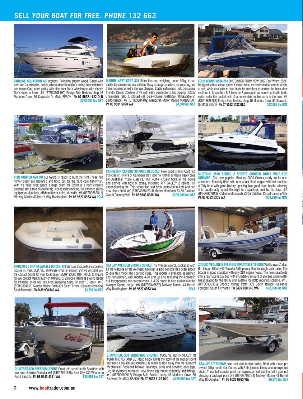 Boat Trader Australia Preview Pages