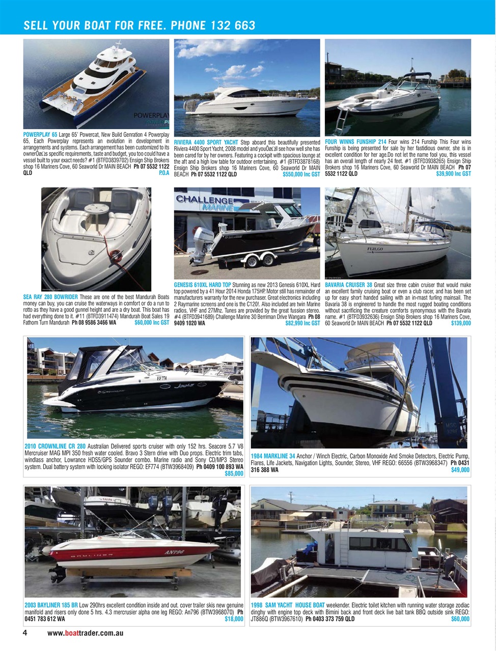 Boat Trader Australia Preview Pages