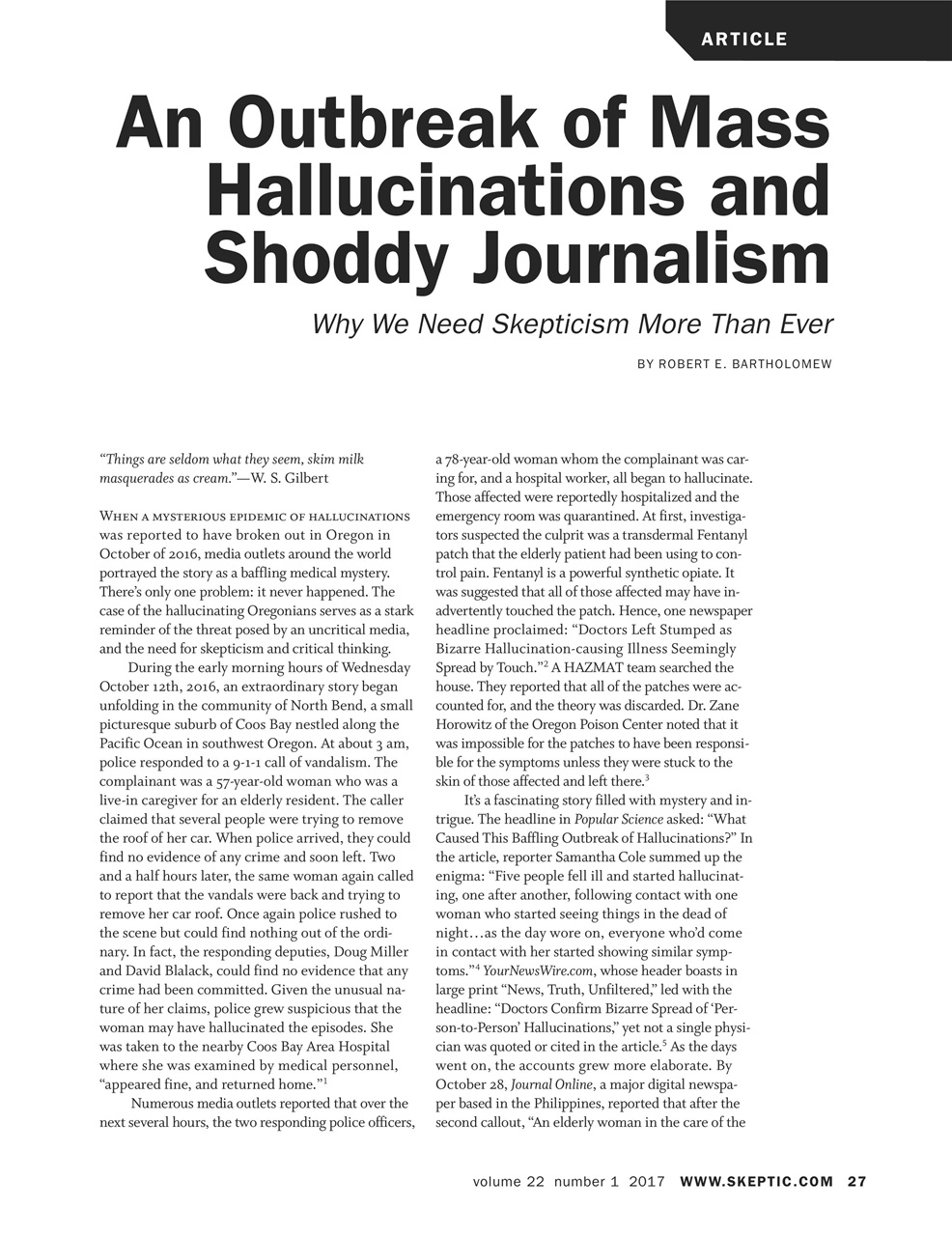 Skeptic Preview Pages