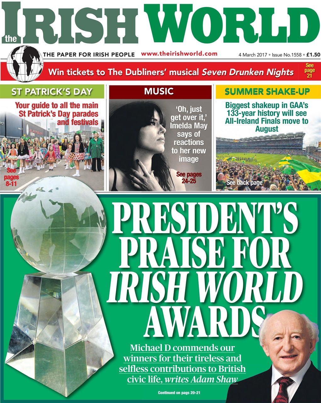 Irish World Preview Pages