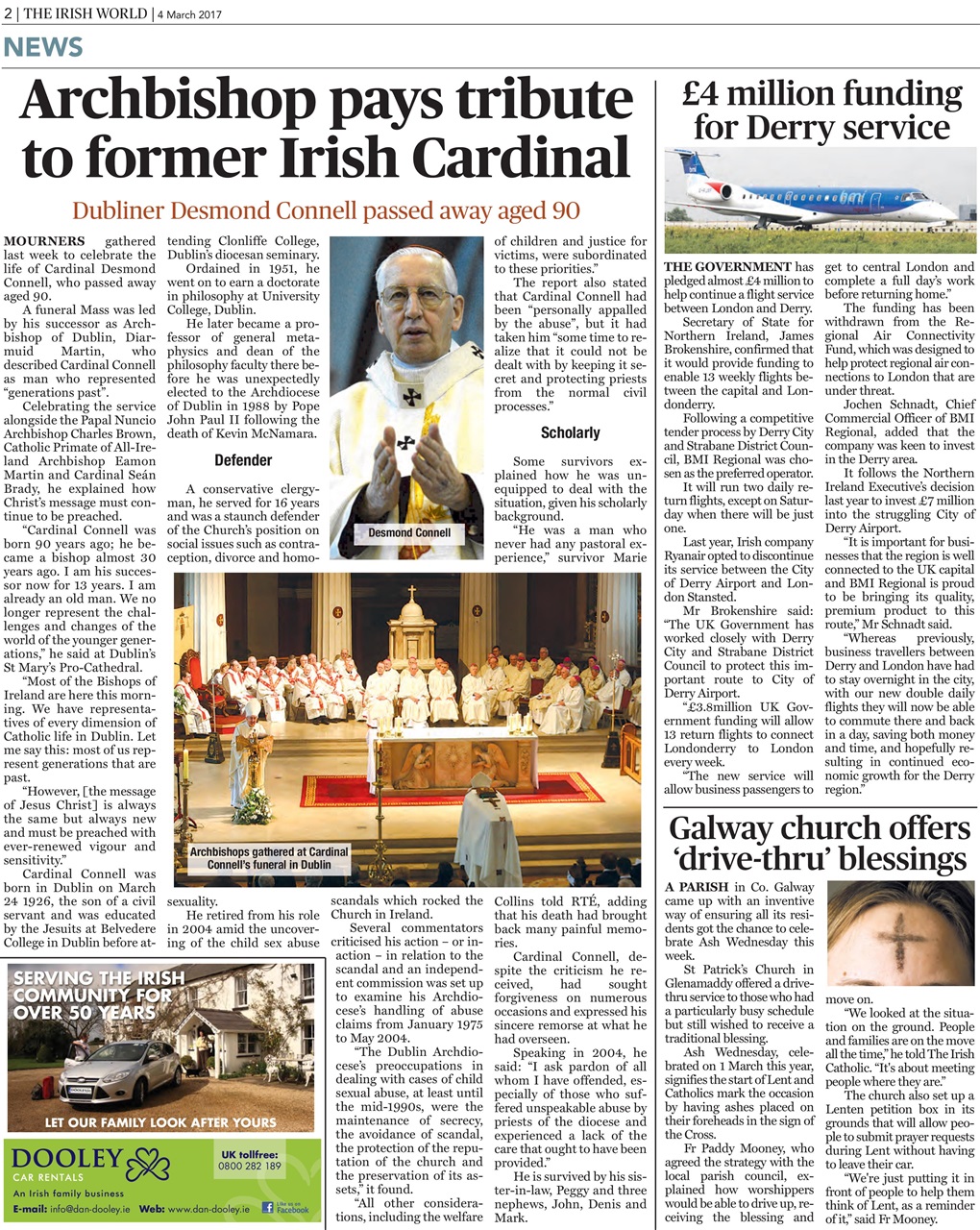 Irish World Preview Pages