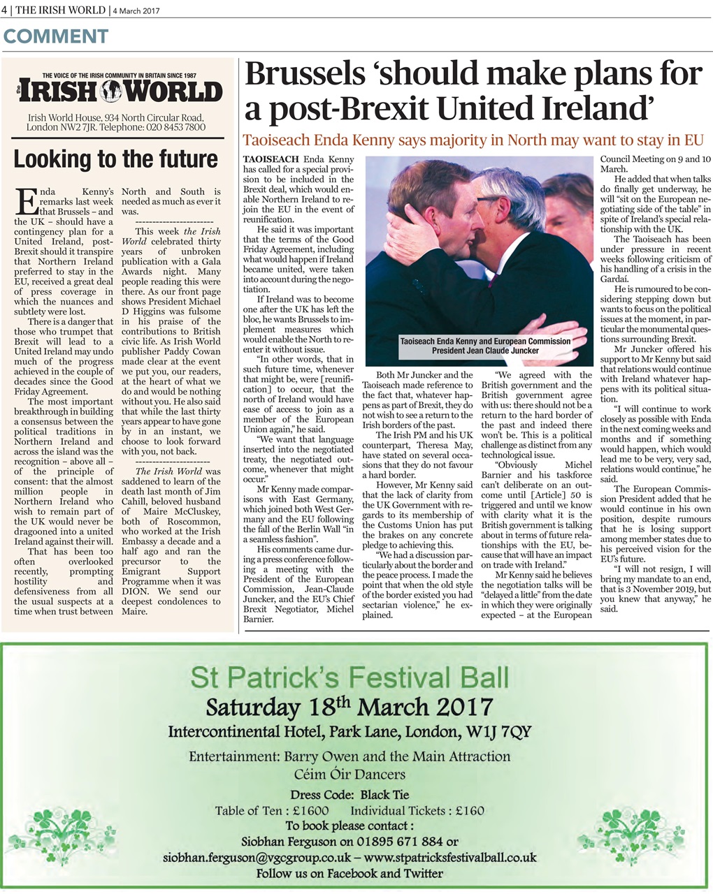 Irish World Preview Pages