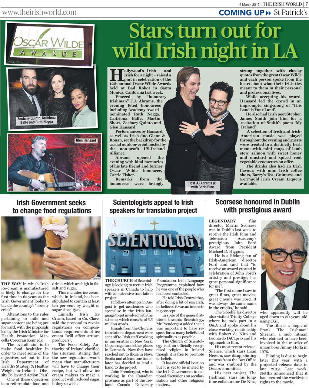 Irish World Preview Pages