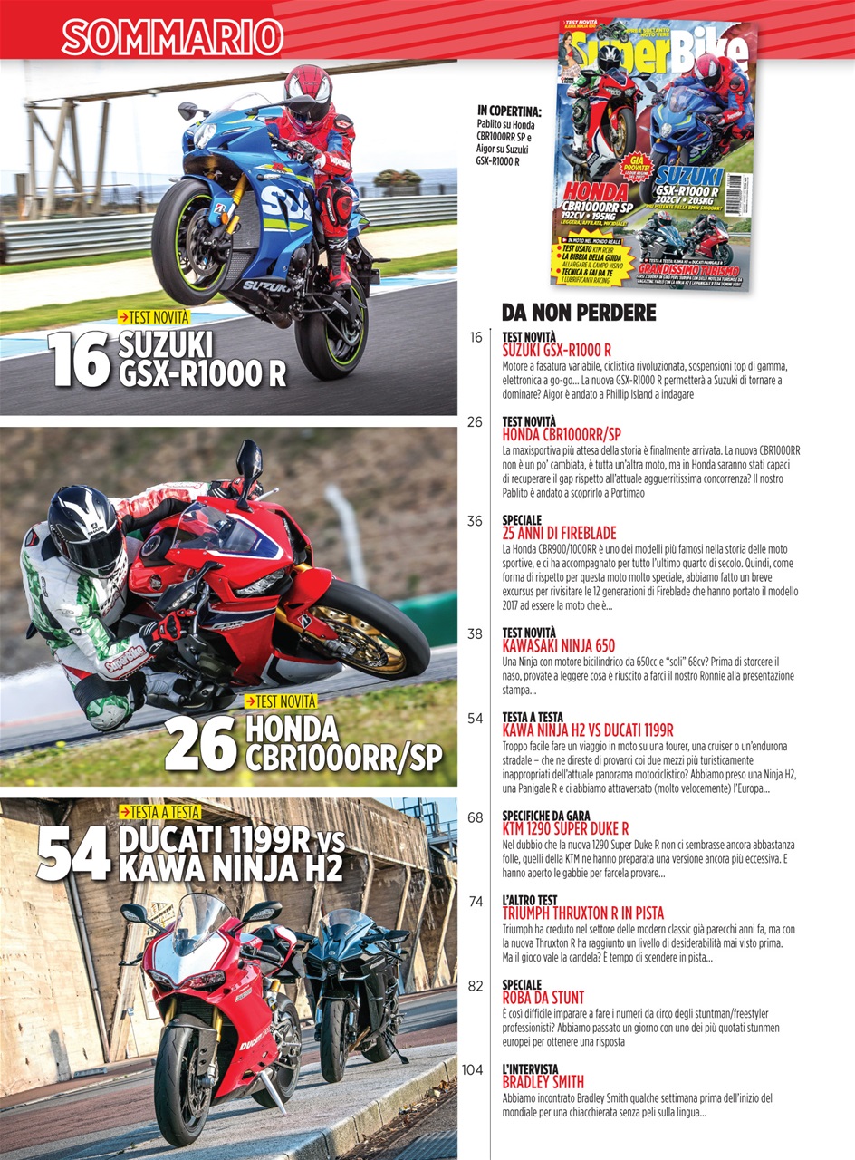 Superbike Italia Preview Pages