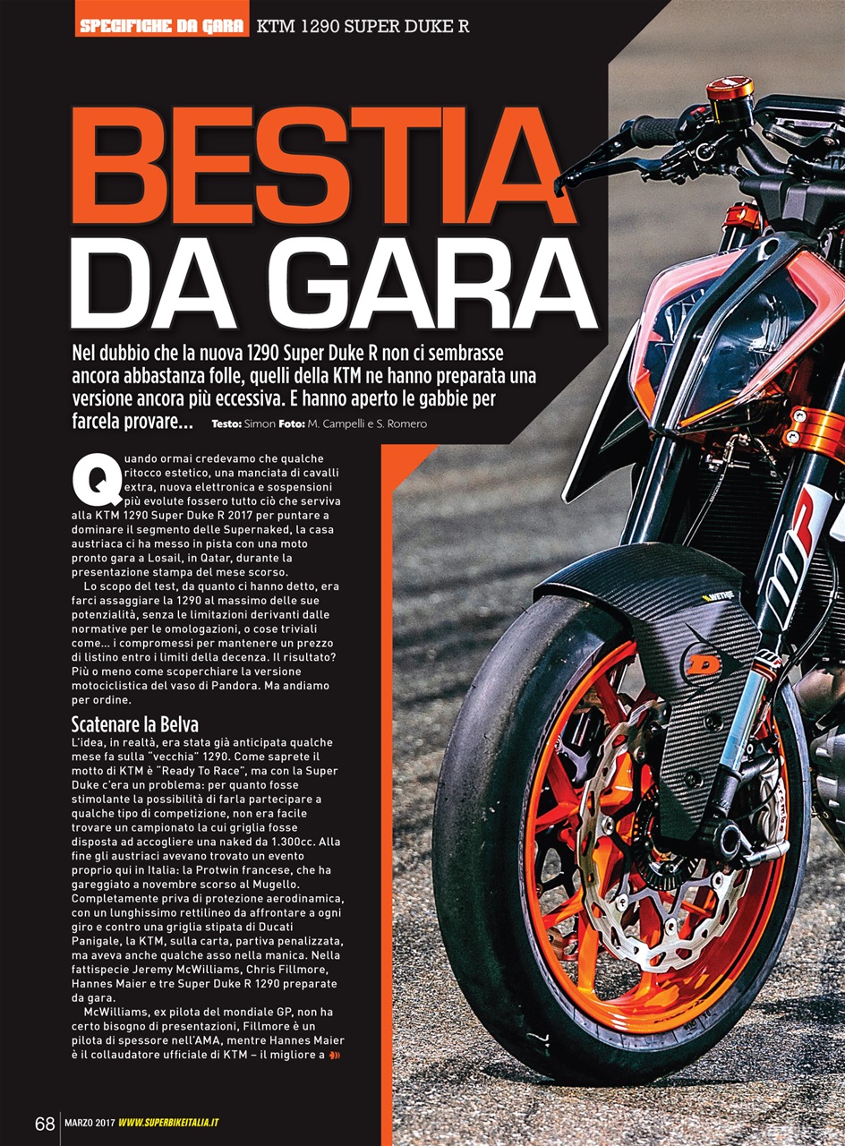 Superbike Italia Preview Pages