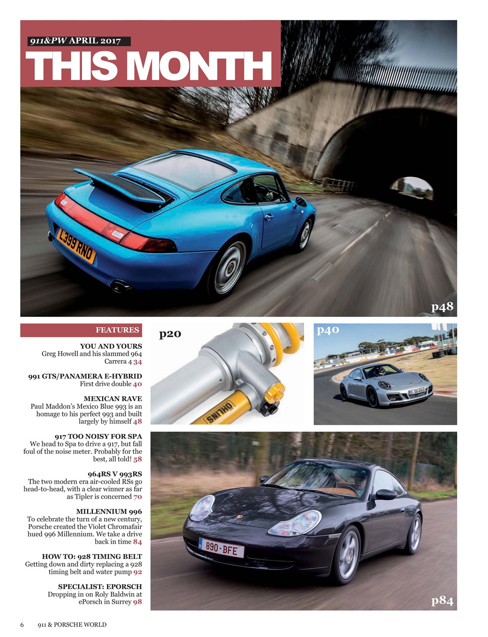 911 & Porsche World Preview Pages