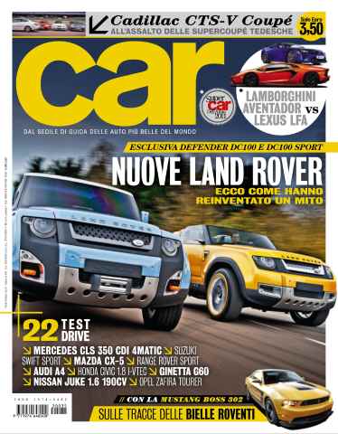 CAR magazine Italia issue TRENTACINQUE