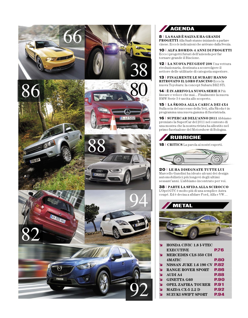 CAR magazine Italia Preview Pages