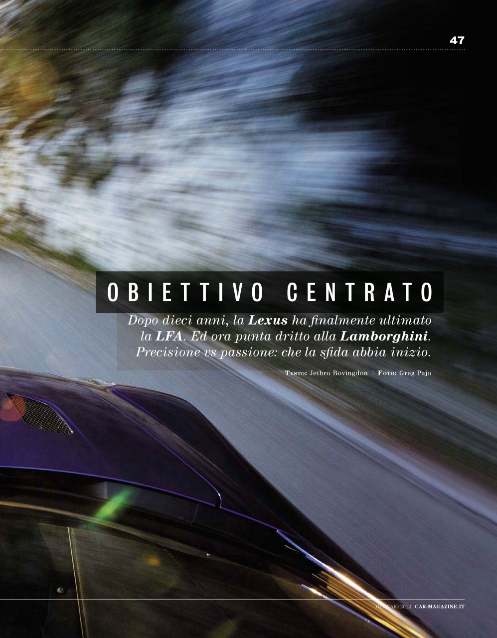 CAR magazine Italia Preview Pages